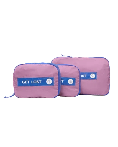 Baboon To The Moon Packing Cube Set In Purple