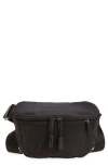 Baboon To The Moon Water Resistant Nylon Belt Bag In Black