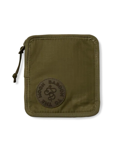 Baboon To The Moon Zip Wallet In Green