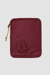 Baboon To The Moon Zip Wallet In Maroon