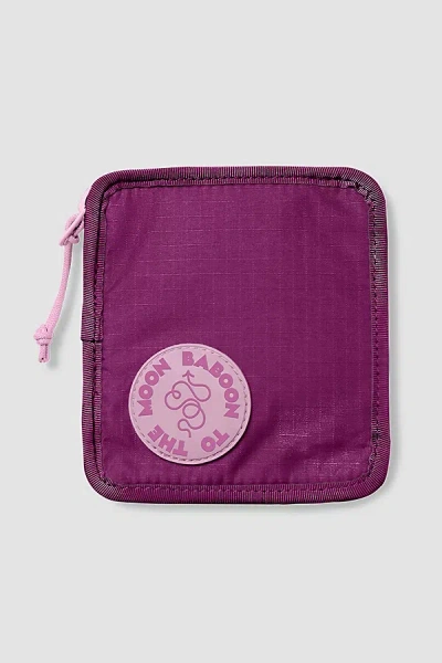 Baboon To The Moon Zip Wallet In Wildberry, Women's At Urban Outfitters In Purple