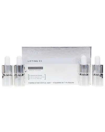 Babor 0.23oz Lifting Rx Collagen Serum 4 Count In Silver