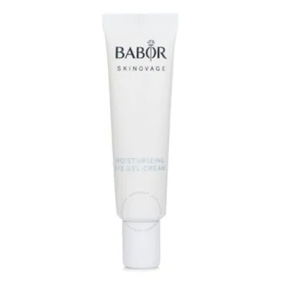 Babor Ladies Skinovage Moisturizing Eye Gel Cream 0.5 oz Skin Care 4015165359517 In Cream / Dark / Green