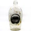 Babs Boutique Nyc Black Babs Hand-printed Big Mouth Embossed Eagle Vintage Bottle Art In Neutral