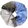 Babs Boutique Nyc Women's Babs Eco-chic Scrunchies - California Beach Print - Set Of Three Sizes