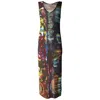 Babs Boutique Nyc Women's Graffiti Print Maxi Dress