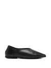 Babú Milano Pointed-toe Flats In Black