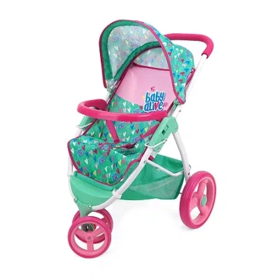 Baby Alive Doll Jogging Stroller Baby Play In Multi