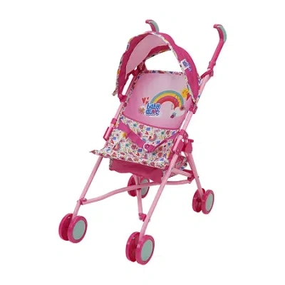 Baby Alive Doll Stroller Baby Play In Pink