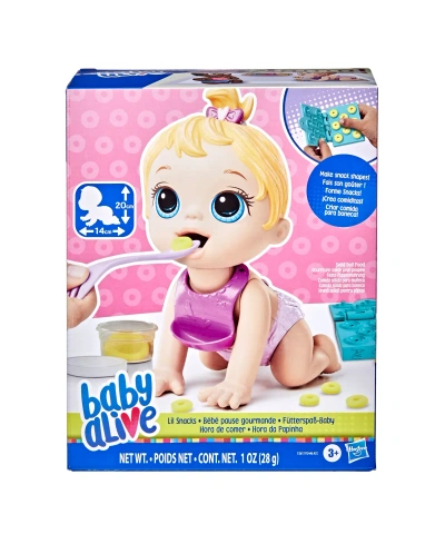 Baby Alive Lil Snacks Doll, Set Of 4 In No Color
