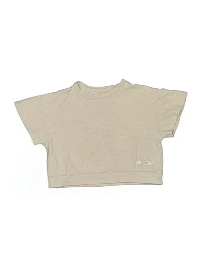 Pre-owned Baby Barn Kids' Short Sleeve T-shirt In Brown
