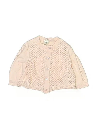 Pre-owned Baby B'gosh Babies' Cardigan Sweater In Tan