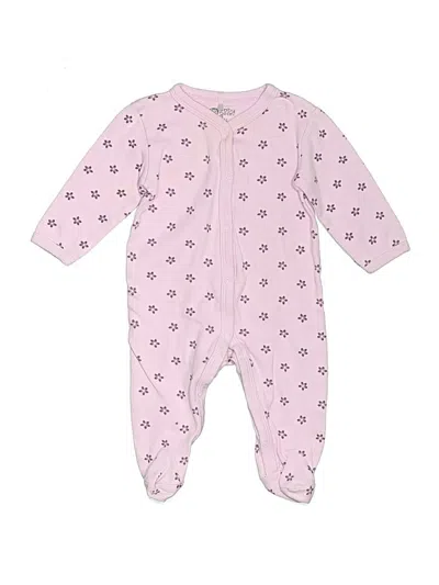Pre-owned Baby B'gosh Babies' Long Sleeve Onesie In Pink