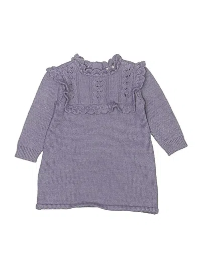 Pre-owned Baby B'gosh Babies' Pullover Sweater In Purple