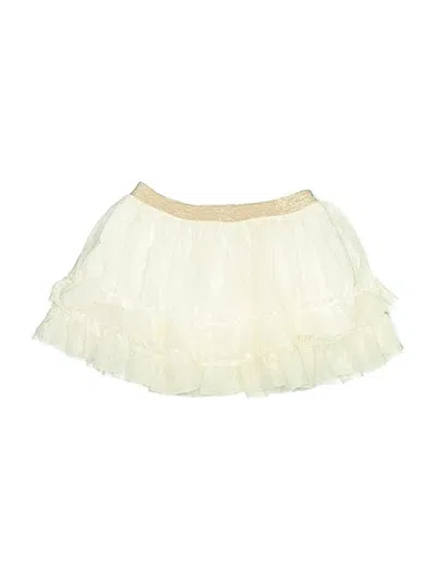 Pre-owned Baby B'gosh Babies' Skirt In White