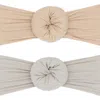 Baby Bling Assorted 2-pack Sweater Bun Headbands In Blush Mushroom