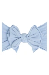 Baby Bling Babies' Fab-bow-lous Headband In Dusty Blue