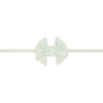 Baby Bling Kids'  Fab Bow Skinny Headband In Gray