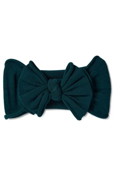 Baby Bling Fab-bow-lous Headband In Green