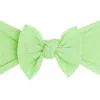Baby Bling Knotted Bow Headband In Kiwi