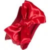Baby Bling Satin Fab-bow-lous Headband In Red