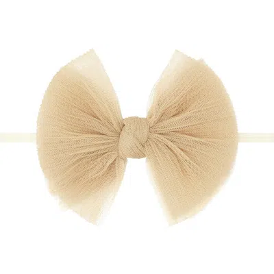 Baby Bling Tulle Fab Bow Headband
