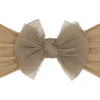 Baby Bling Kids'  Tulle Fab Headband In Pleated Latte