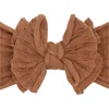 Baby Bling Waffle Knit Headband In Camel