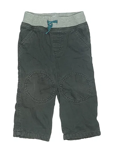 Pre-owned Baby Boden Kids' Cargo Pants In Green