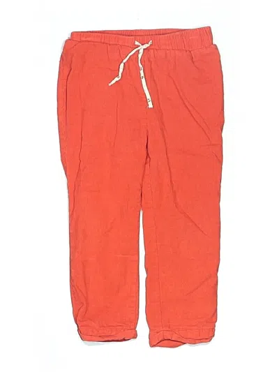 Pre-owned Baby Boden Kids' Casual Pants In Orange