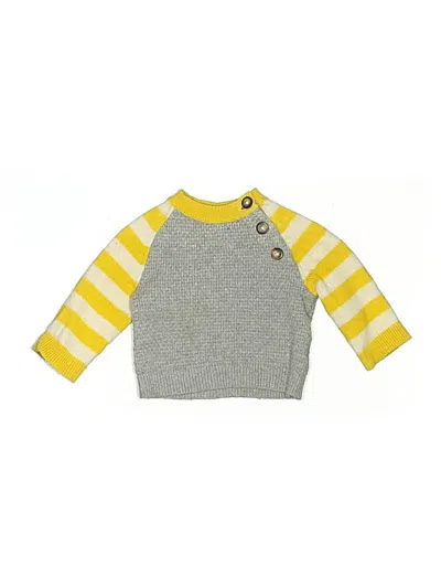Pre-owned Baby Boden Babies' Pullover Sweater In Yellow