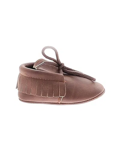 Pre-owned Baby Babies' Booties In Brown