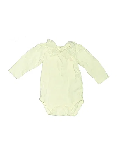 Pre-owned Baby Cottons Babies' Long Sleeve Onesie In Green