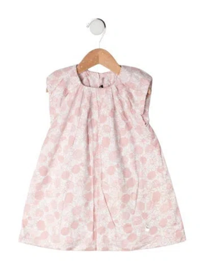 Pre-owned Baby Dior Babies' Printed Casual Dress In Pink