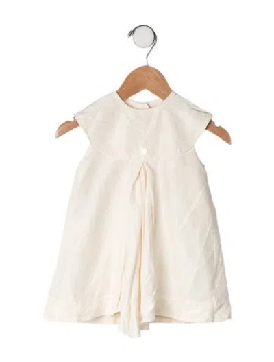 Pre-owned Baby Dior Babies' Sleeveless Dress In Neutrals