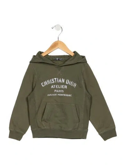 Pre-owned Baby Dior Babies' Toddler Boys Hoodie In Green