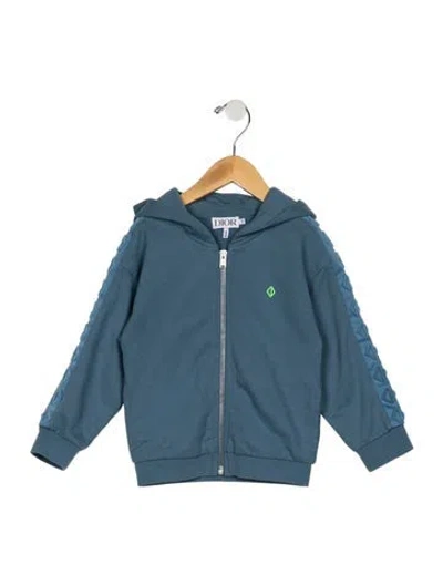Pre-owned Baby Dior Babies' Toddler Boys' Solid Jacket In Blue