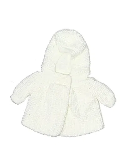 Pre-owned Baby Dove Babies' Poncho In White