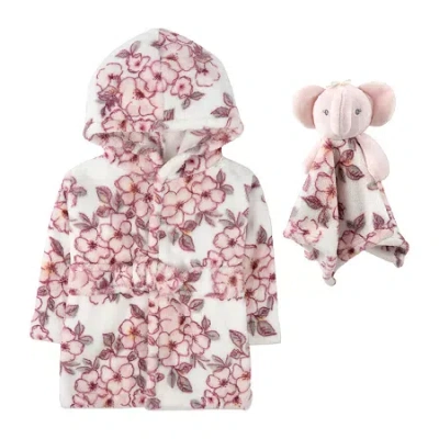 Baby Essentials 0-9m Baby Girls Long Length Long Sleeve Robe In Multi