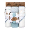 Baby Essentials 6-pc. Hooded Towel In Blue