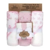 Baby Essentials 6-pc. Hooded Towel In Pink