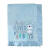 Baby Essentials Baby Blanket In Blue