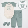 Baby Essentials Baby Boys 2-pc. Pant Set In Green