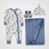 Baby Essentials Baby Boys 4-pc. Baby Clothing Set In Multi