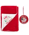 Baby Essentials Baby's First Christmas Blanket & Frame, 2-piece Set In Red