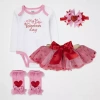 Baby Essentials Baby Girls 2-pc. Skirt Set In Pink