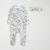 Baby Essentials Baby Girls 2-pc. Sleep And Play In Blue
