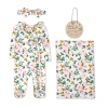 Baby Essentials Baby Girls 4-pc. Baby Clothing Set In Multi