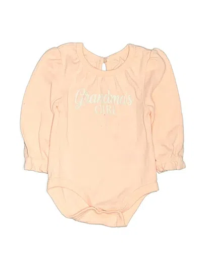 Pre-owned Baby Essentials Babies' Long Sleeve Onesie In Gold