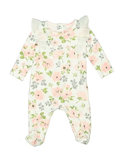 Pre-owned Baby Essentials Babies' Long Sleeve Onesie In Ivory